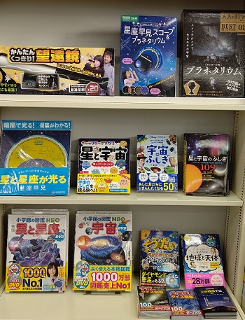 夜空を見上げて