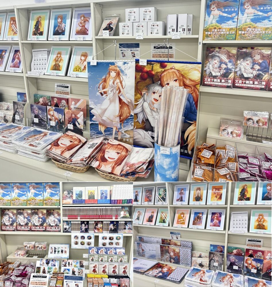 「狼と香辛料」POP UP SHOP開催!!